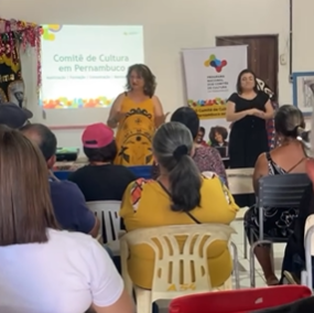 Apresentação do Comitê de Cultura de Ceará no Sertão.